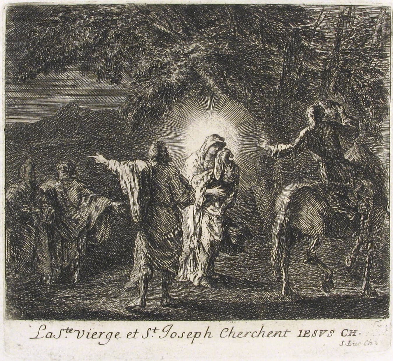 Virgin and St. Joseph Searching for Christ