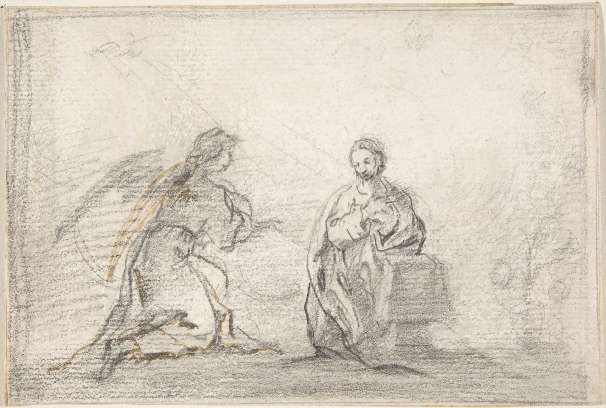 The Annunciation (Angel Approaching from Left)