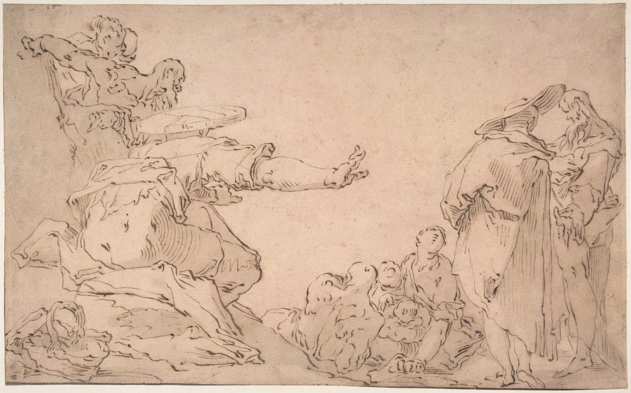 Saint John Preaching in the Wilderness