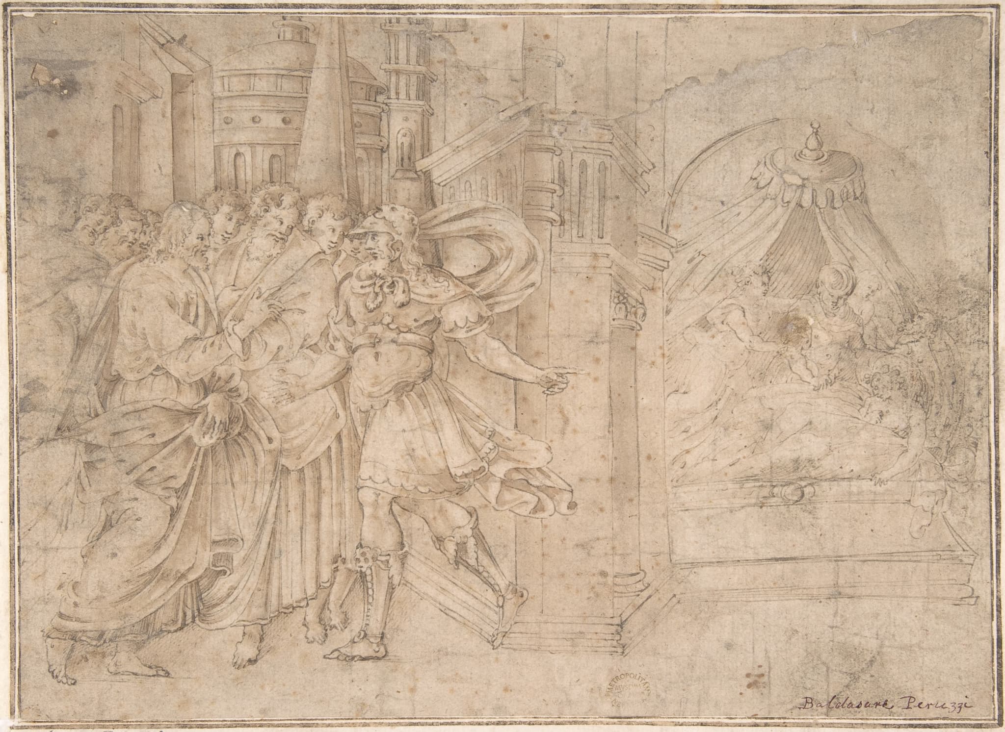 Christ and the Daughter of the Centurion