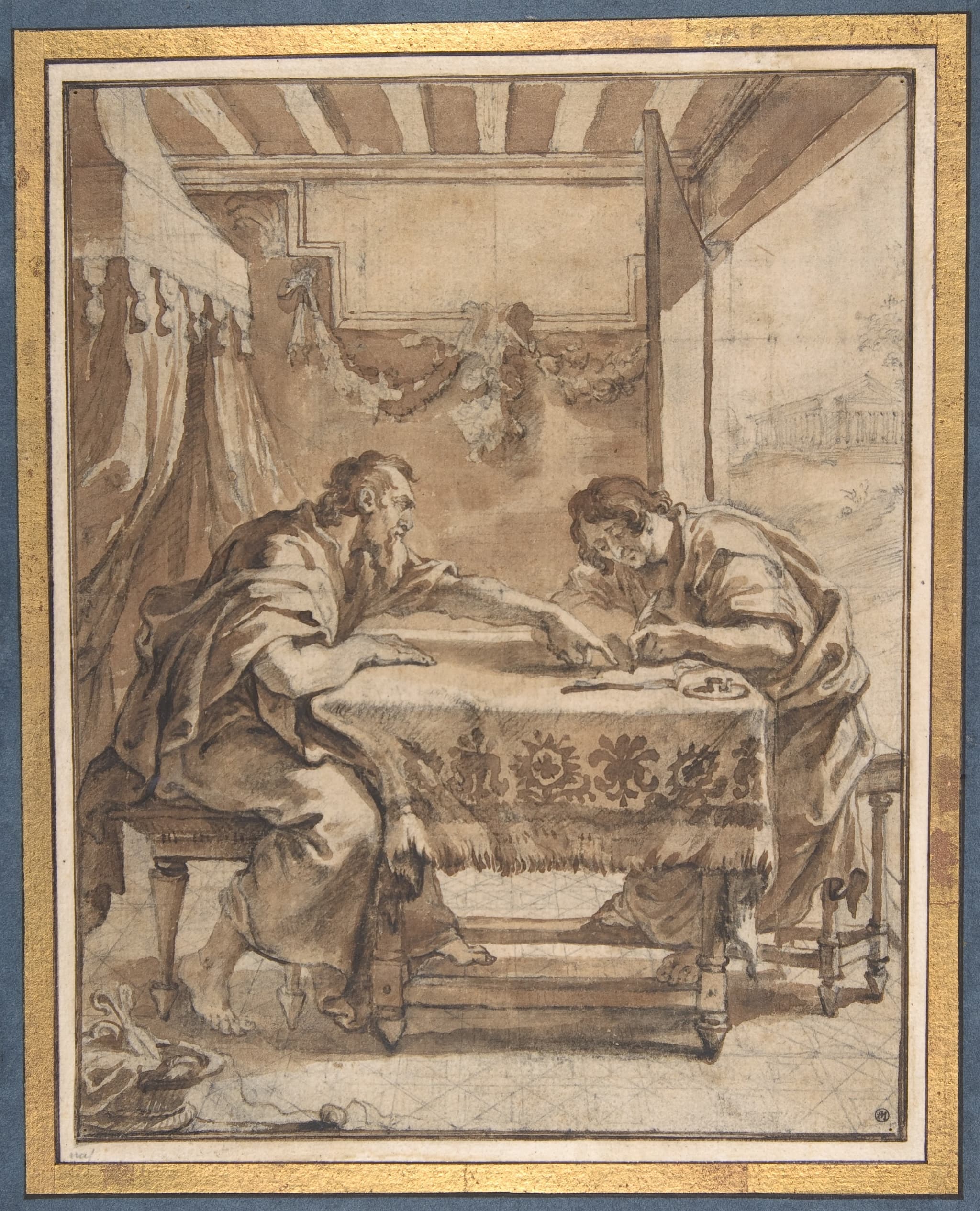 St. Paul Dictating at Ephesus