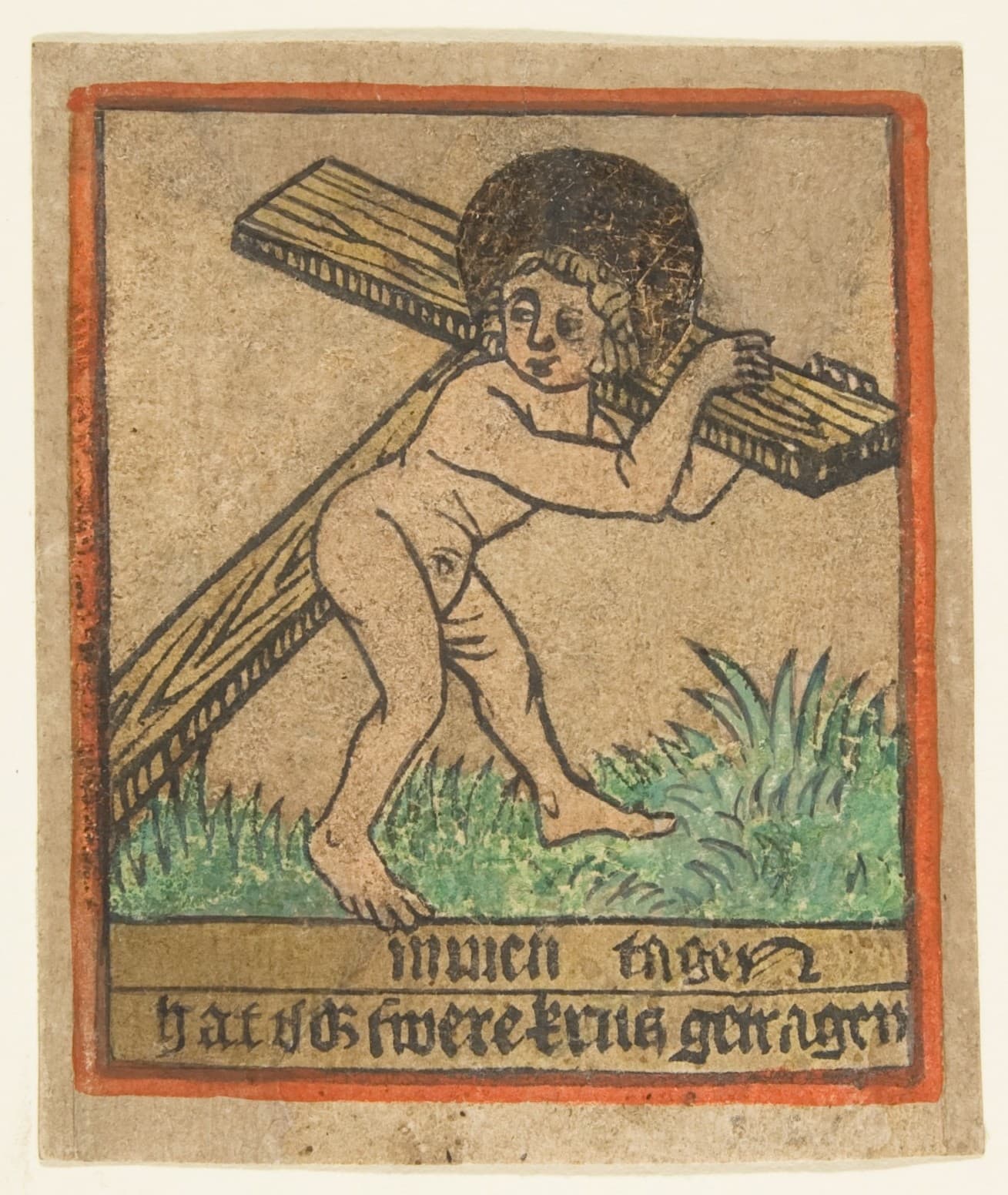 Christ Child Carrying the Cross