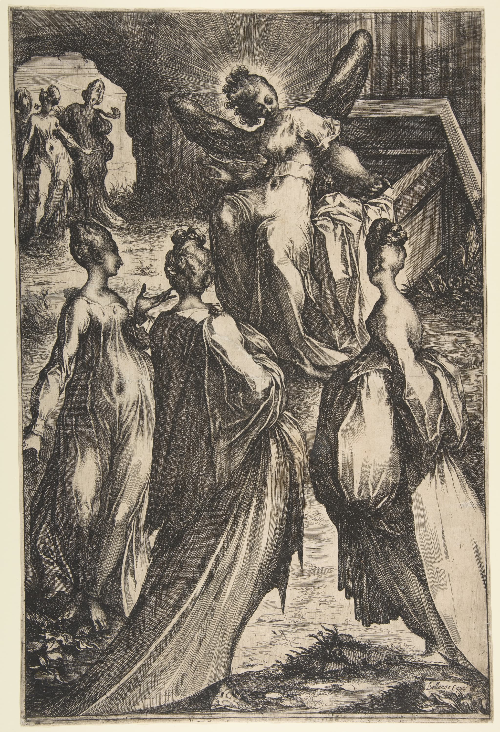 Three Marys at the Tomb