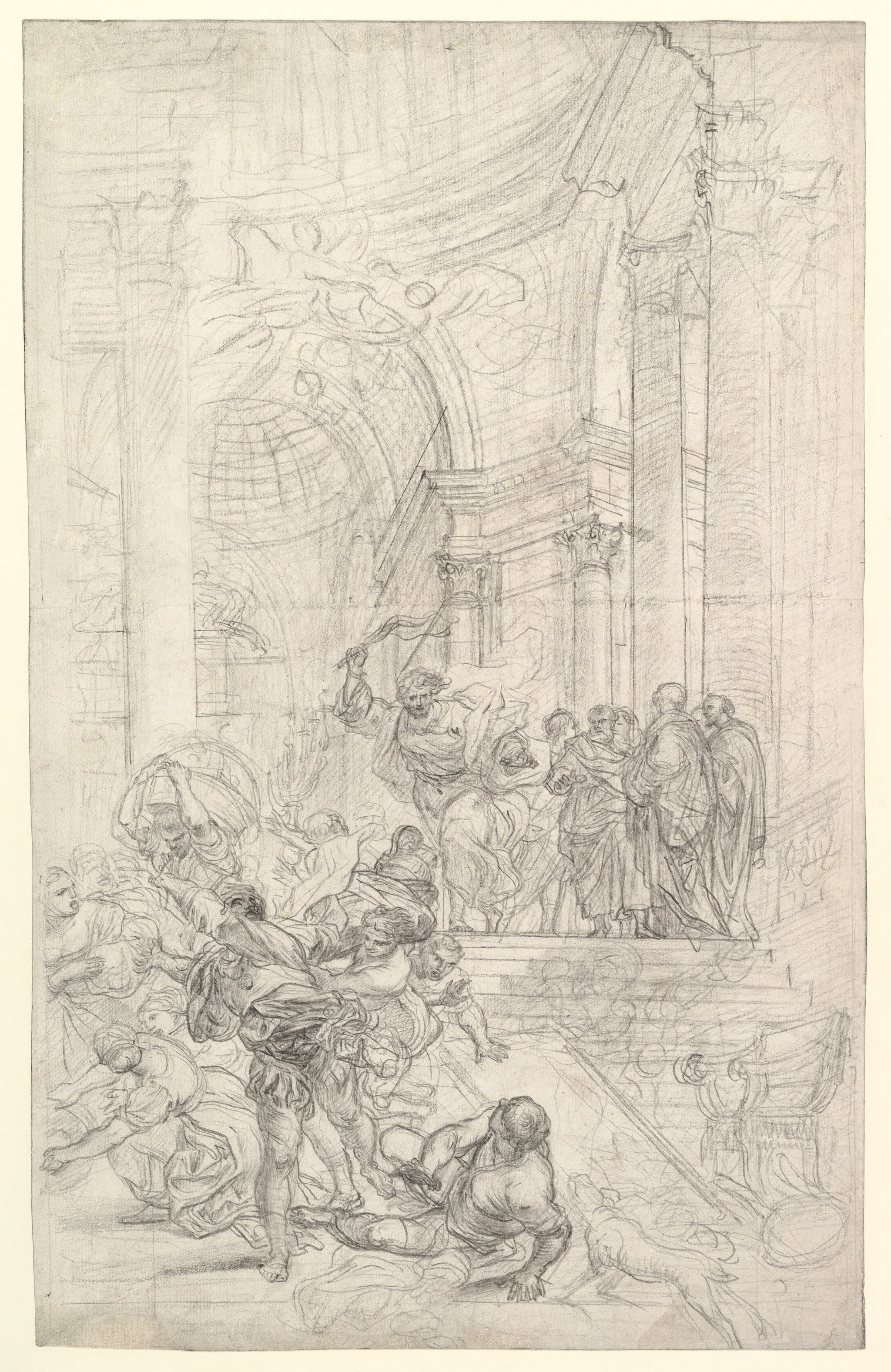 Christ Driving the Money Changers from the Temple