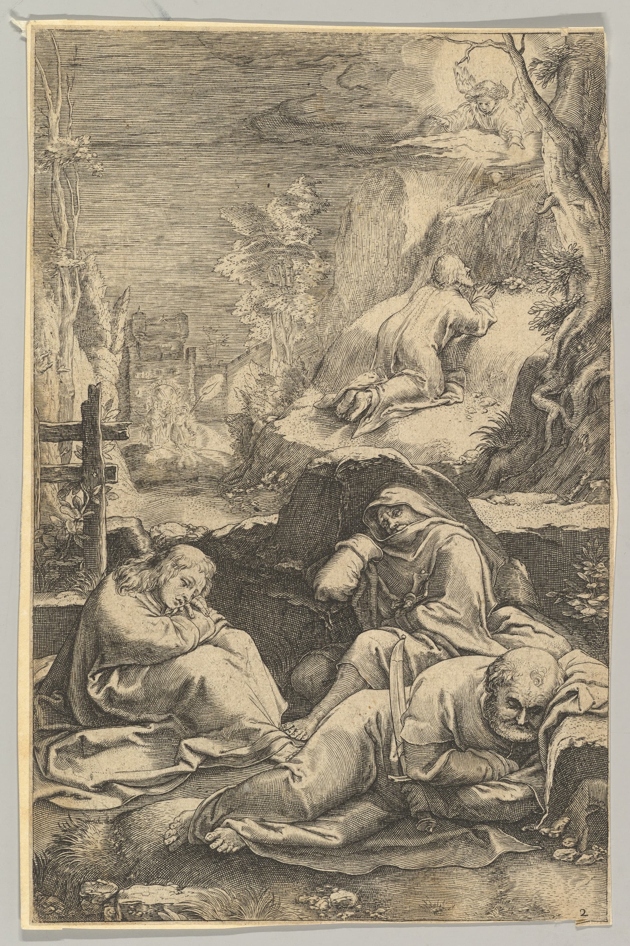 The Agony in the Garden, from "The Passion of Christ"