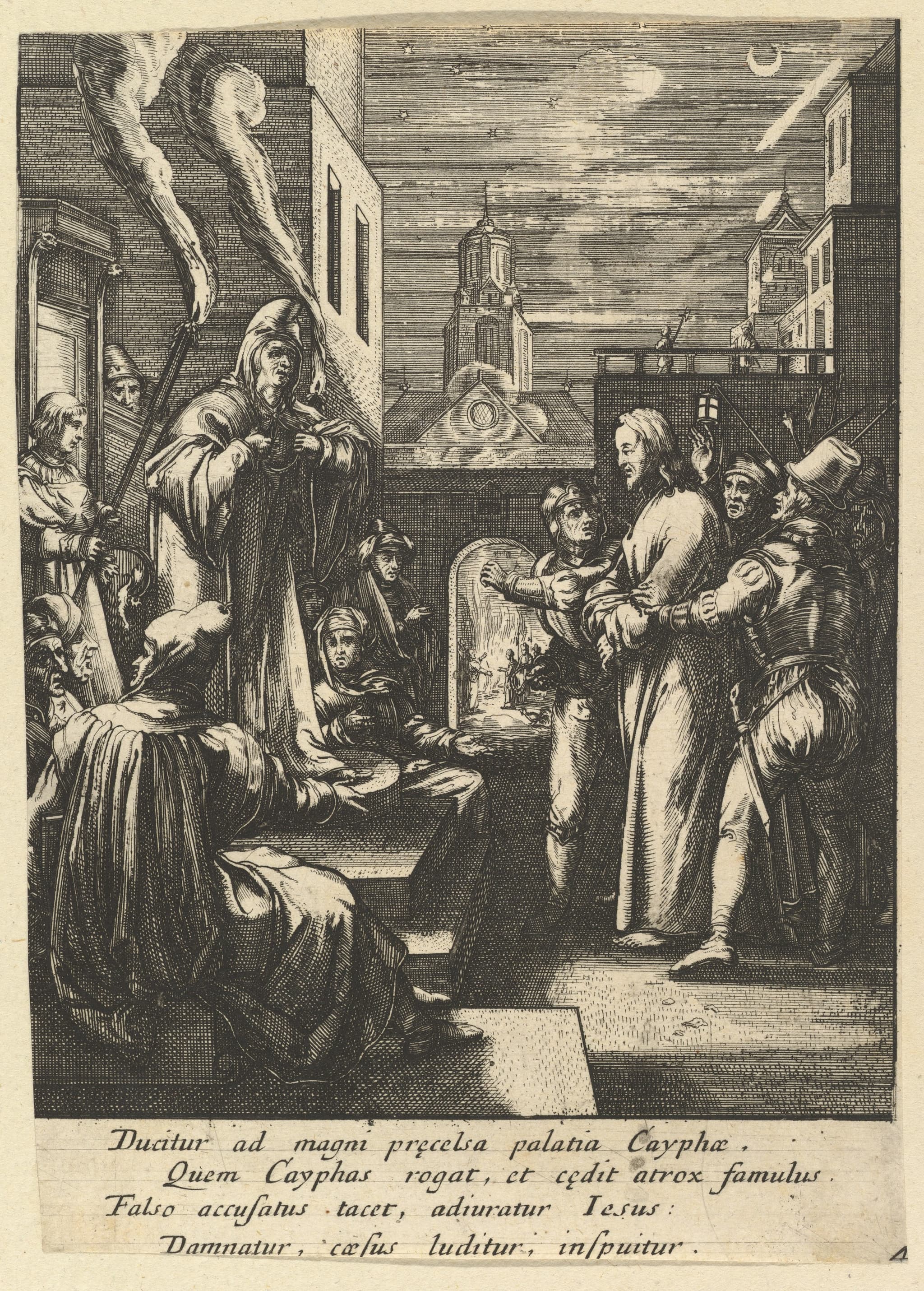 Christ Before Caiaphus, from "The Passion of Christ"
