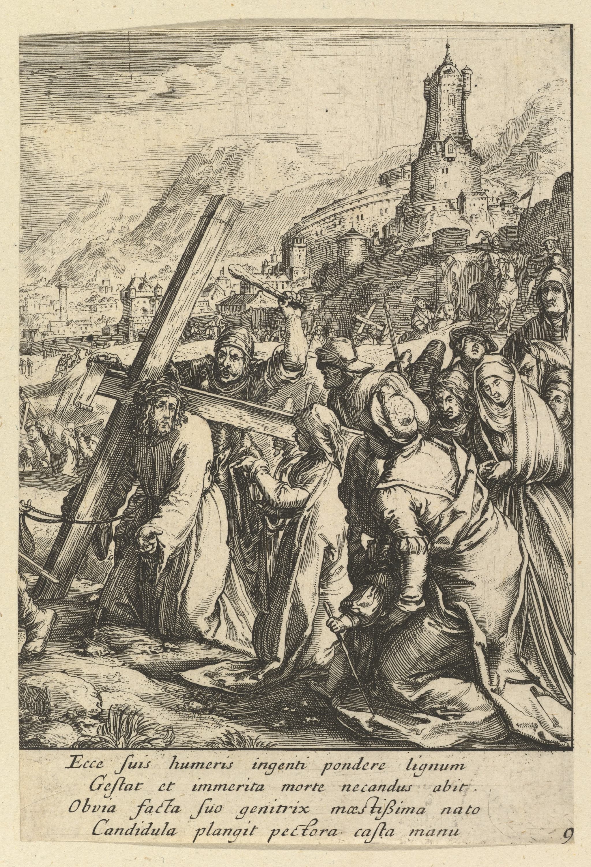 Christ Carrying the Cross, from "The Passion of Christ"