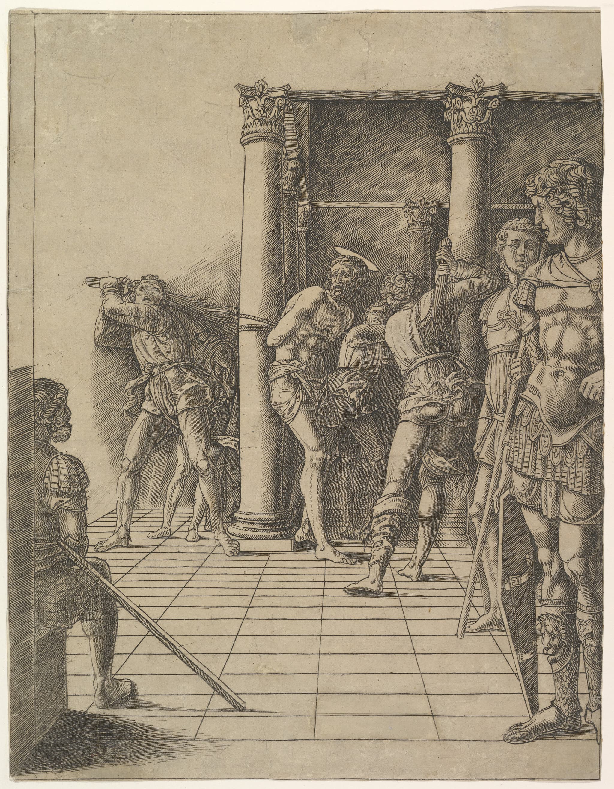 The Flagellation, with the Pavement