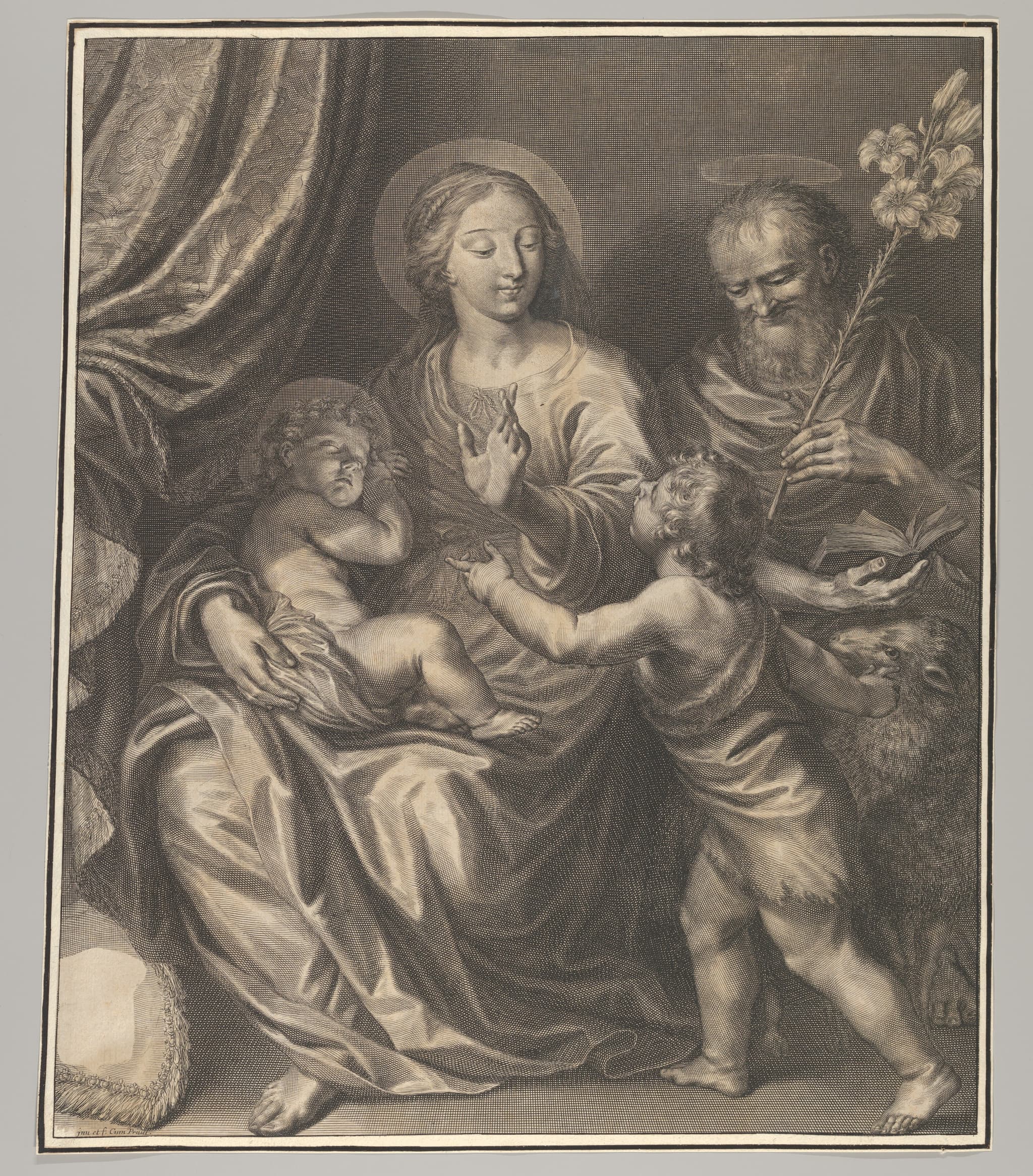 Holy Family with Young St. John the Baptist