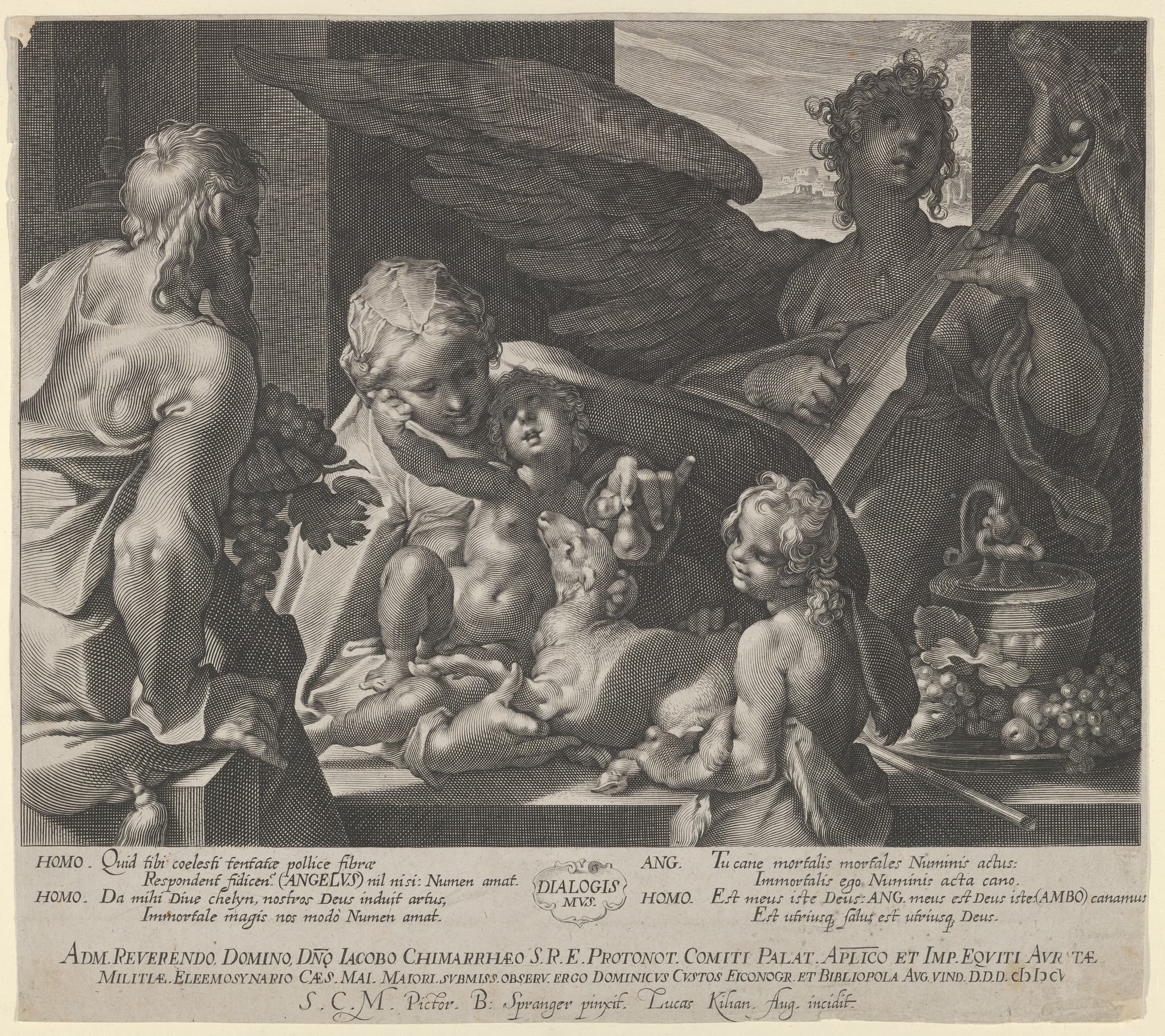 Holy Family with Saint John