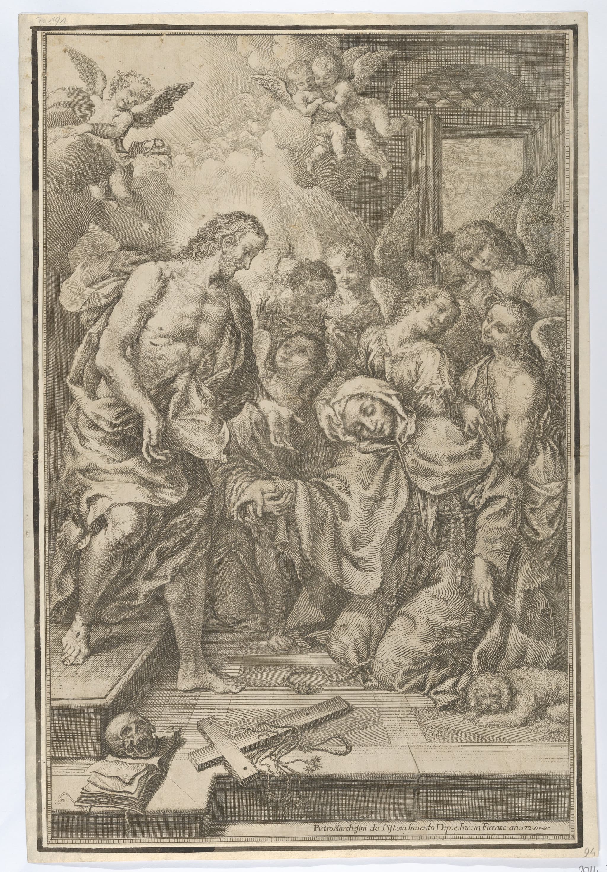 Christ appearing to Saint Margaret of Cortona