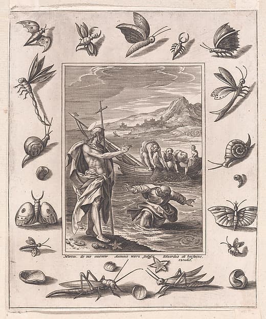 Christ Appearing to St. Peter [John 21:1-8]
