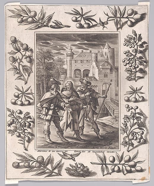 Christ on the way to Emmaus [Mark 16:12]