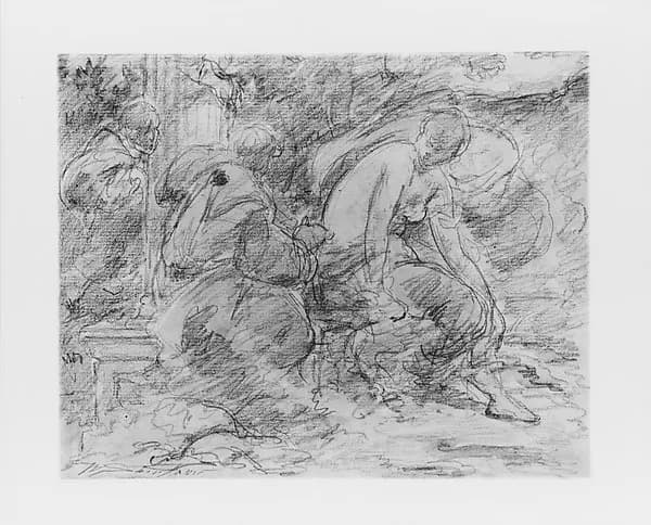 Susanna and the Elders by Walter Shirlaw depicting Daniel 13