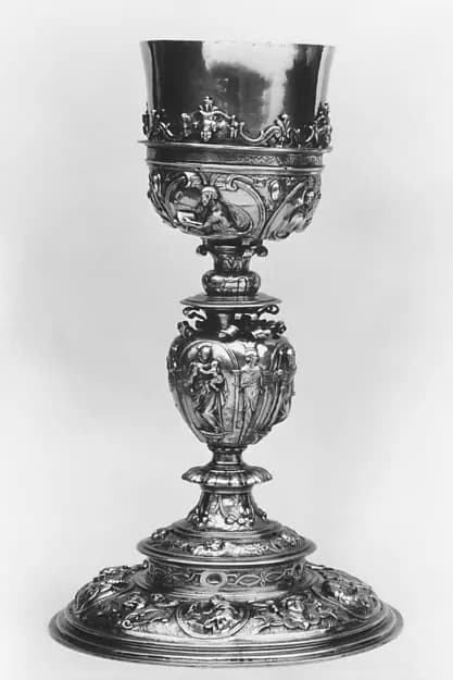 Chalice by Anonymous depicting Luke 2
