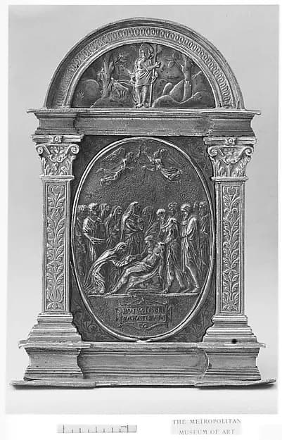 The Entombment by Valerio Belli (Il Vicentino) depicting Matthew 27