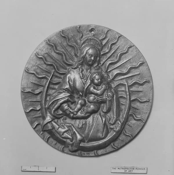 Virgin and Child by Anonymous depicting Luke 2