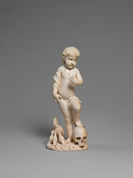 Christ Child with Pelicans by Anonymous depicting Luke 2