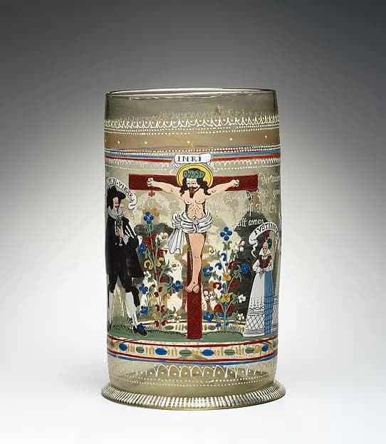 Beaker (Humpen) by Anonymous depicting John 1