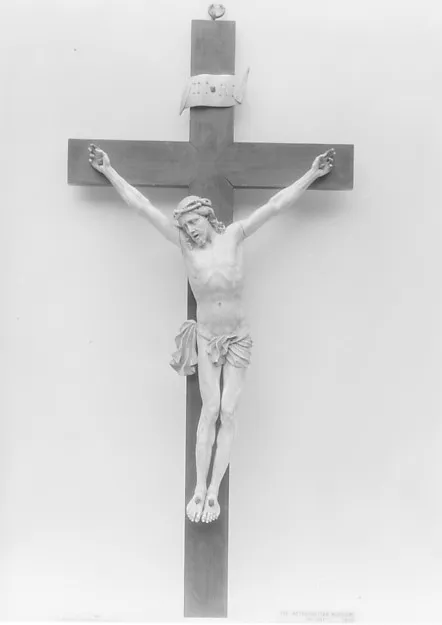 Crucifix by Anonymous depicting Matthew 27