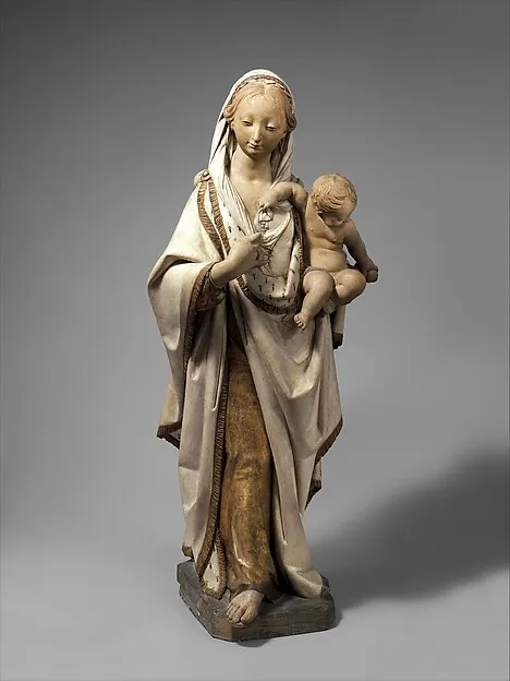Virgin and Child by Pierre Biardeau depicting Luke 2