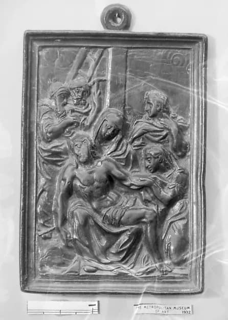 Pietà by Anonymous depicting Luke 1