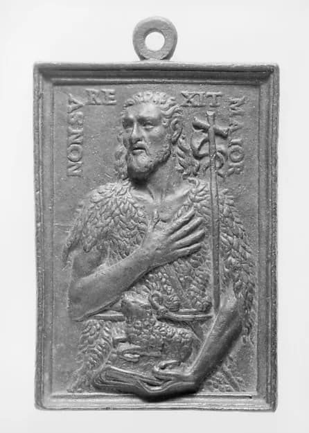 St. John the Baptist by Anonymous depicting Matthew 3