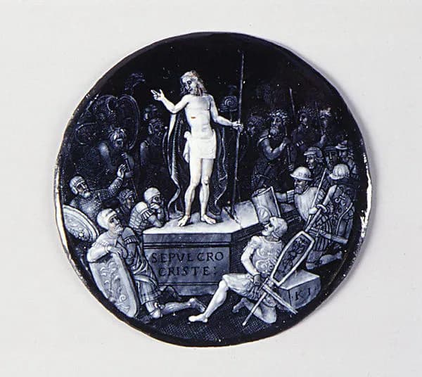 The Resurrection by Master K.I.P. depicting Matthew 28