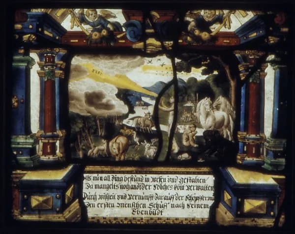 The Creation of Adam (one of a set of four) by Muller depicting Genesis 1