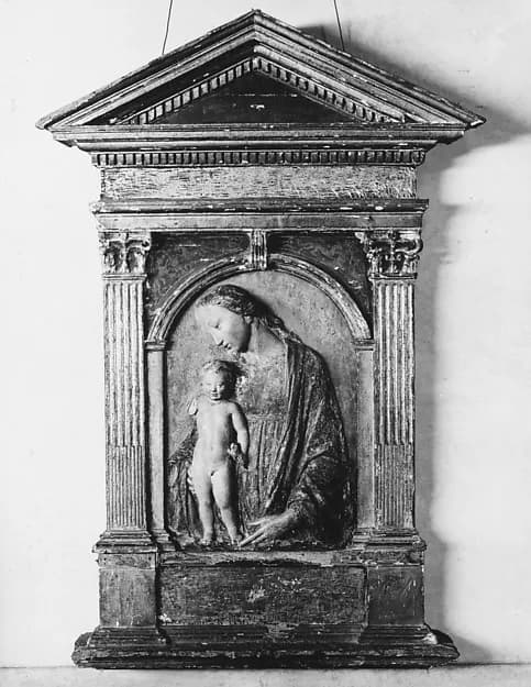 Virgin and Child by Anonymous depicting Luke 2