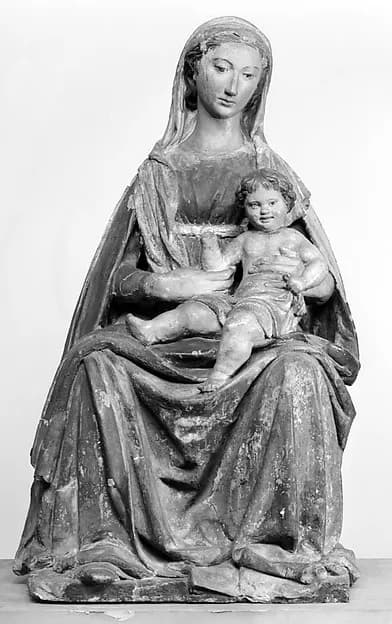 Madonna and Child by Anonymous depicting Luke 2