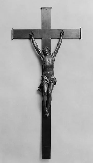 Crucifix by Anonymous depicting Matthew 27