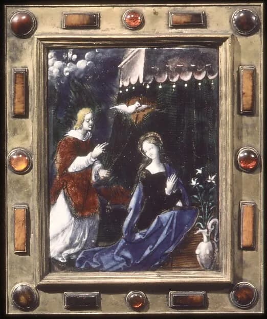 The Annunciation by Anonymous depicting Luke 1