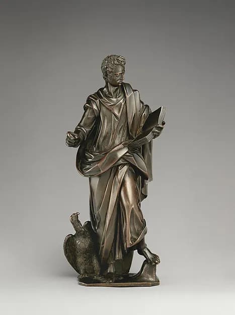 Saint John by Antonio Susini depicting John 1
