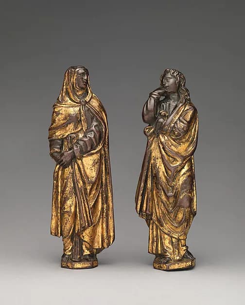 Saint John by Neroccio de' Landi depicting Matthew 3