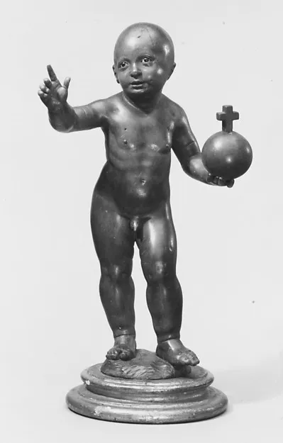The Christ Child Holding the Orb by Anonymous depicting Luke 2