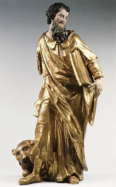 Saint Mark by Anonymous depicting Mark 1