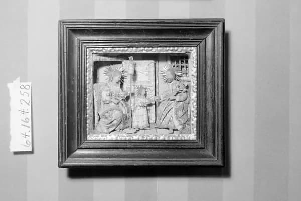Childhood of Jesus by Anonymous depicting Luke 1
