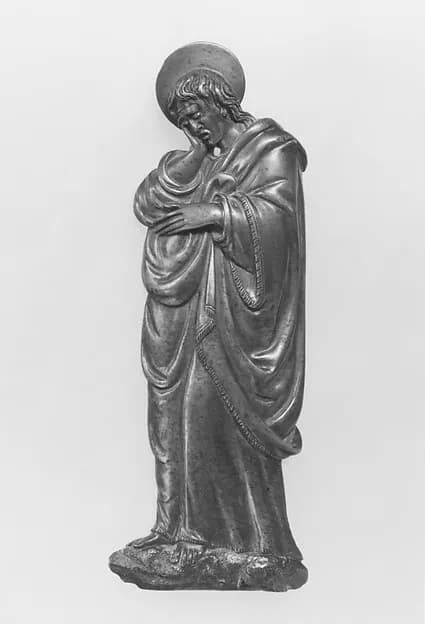 Mourning St. John from a Crucifixion Group by Benedetto da Maiano depicting Matthew 3