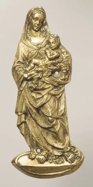 Virgin and Child by Anonymous depicting Luke 2