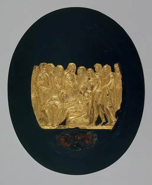The Lamentation by Valerio Belli (Il Vicentino) depicting Mark 15
