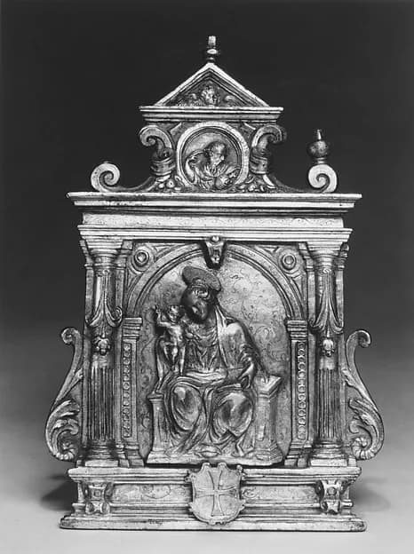 Virgin and Child by Anonymous depicting Luke 2