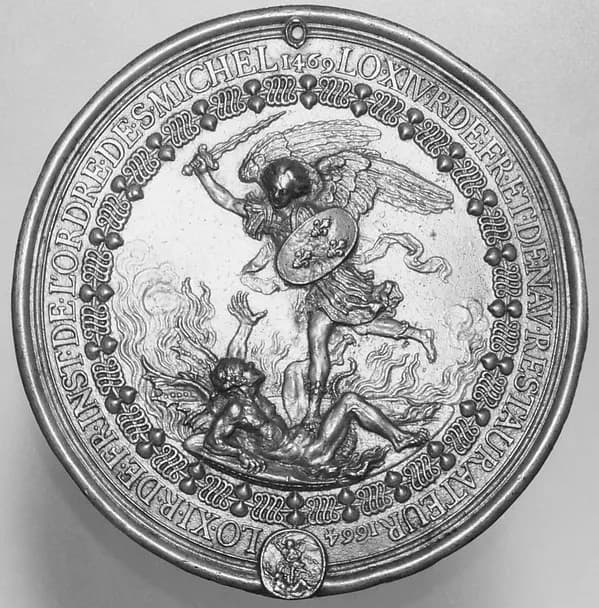Order of Saint Michael by André Chalochet depicting Revelation 12