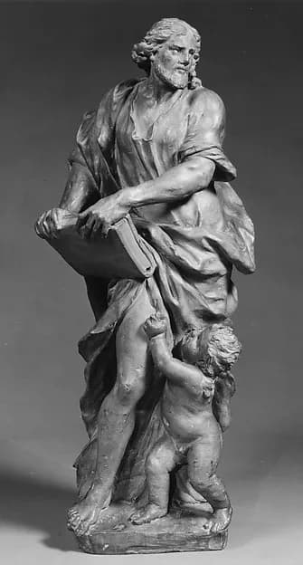 Saint Matthew by Anonymous depicting Matthew 1