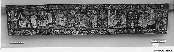 Border with scenes from the Life of Christ by Anonymous depicting John 1
