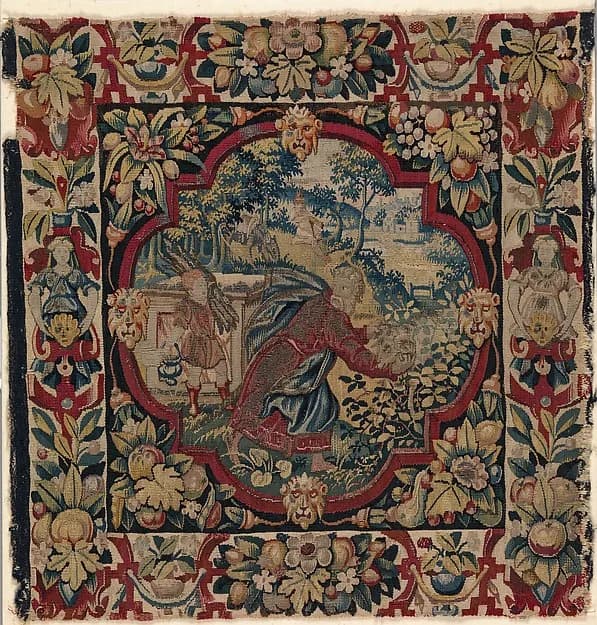 The Sacrifice of Isaac from the Story of Abraham by Anonymous depicting Genesis 18