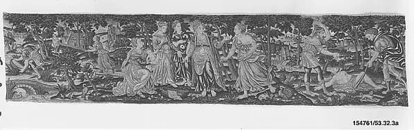 Valance with The Story of Moses by Bernard Salomon depicting Exodus 2