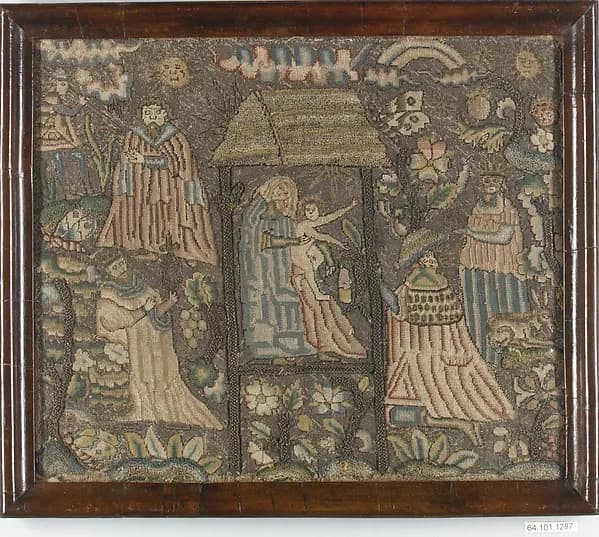 The Adoration of the Magi by Anonymous depicting Matthew 2