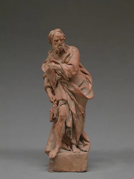 Saint Andrew by Giuseppe Picano depicting Matthew 4