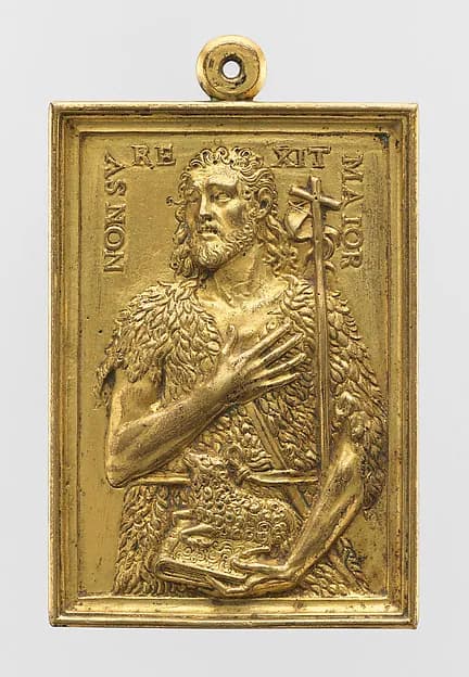 Saint John the Baptist by Anonymous depicting Matthew 3